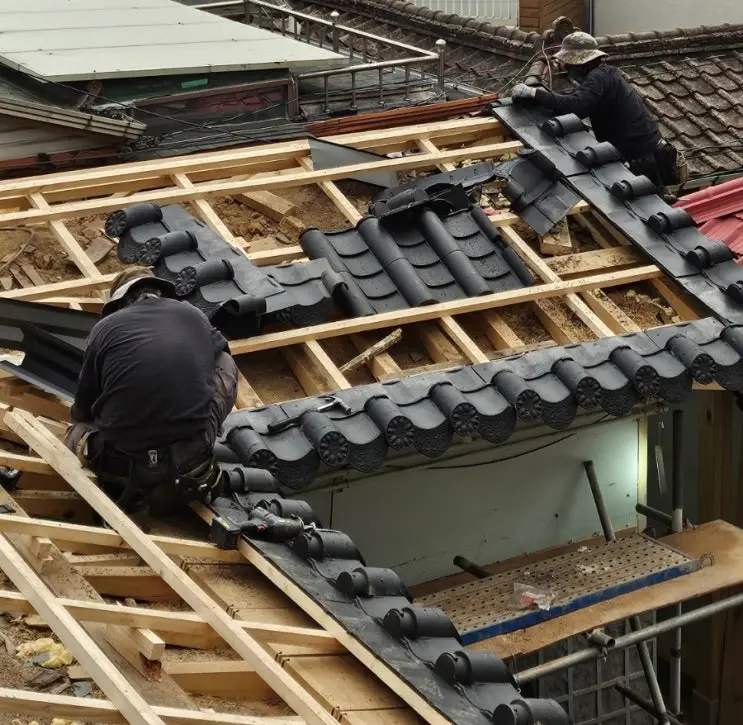 Eighty Percent of a Roof in One Day — photo 6