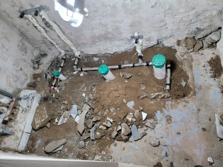We Dug Up Our Own Work: Insulating the Buried Pipes — photo 3