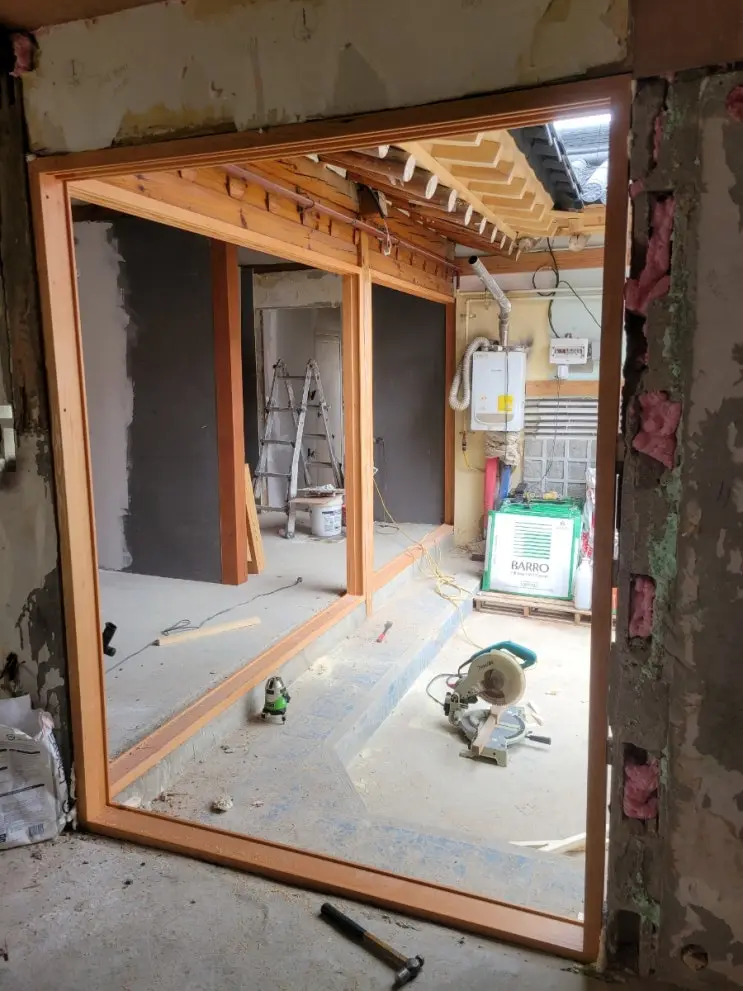 The Day the Lattice Windows Went In — photo 12