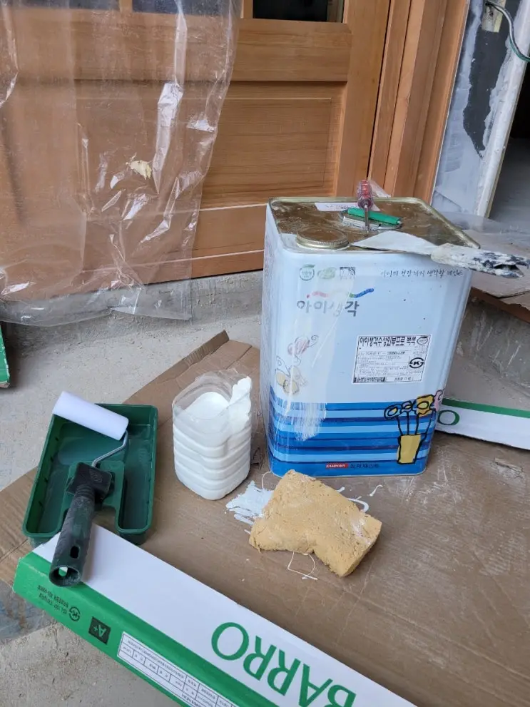 The First Brushful of White: Paint Testing Begins — photo 9